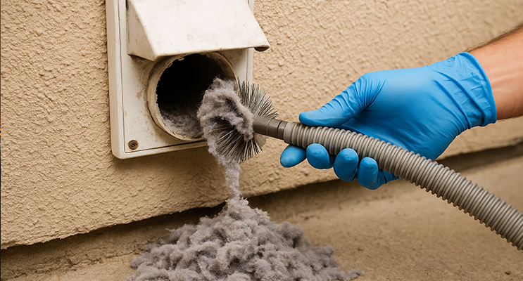 professional dryer vent cleaning